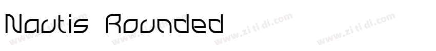 Nautis Rounded字体转换